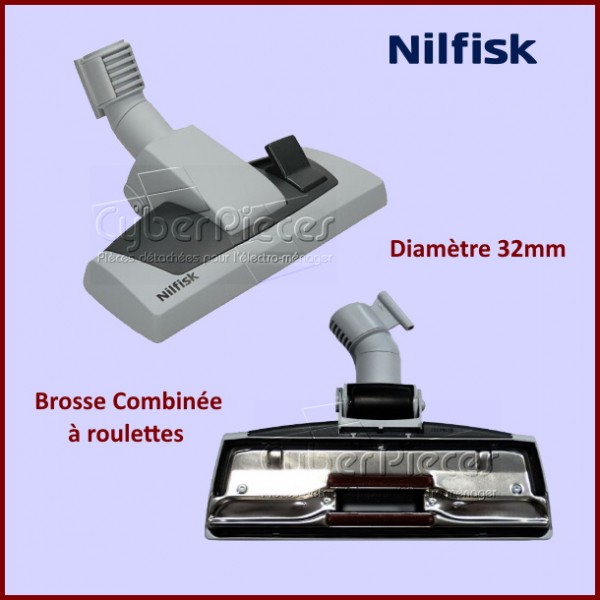 Brosse Combinée à roulettes Nilfisk 1408492510 CYB-055864