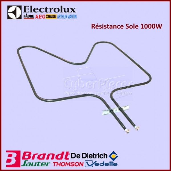 Résistance Sole 1000W Electrolux 3192083016 CYB-068451