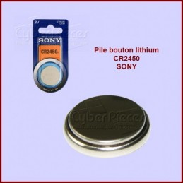Pile bouton lithium CR2450 3V CYB-235747