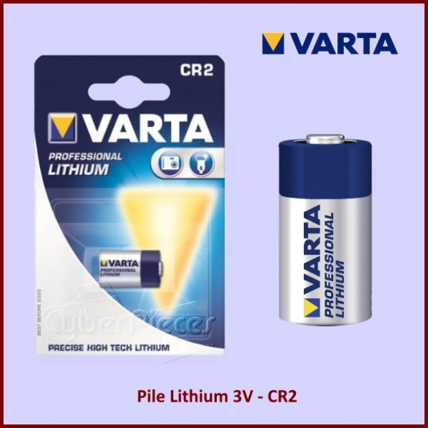 Pile Lithium 3V - CR2 (appareil photo) CYB-235785