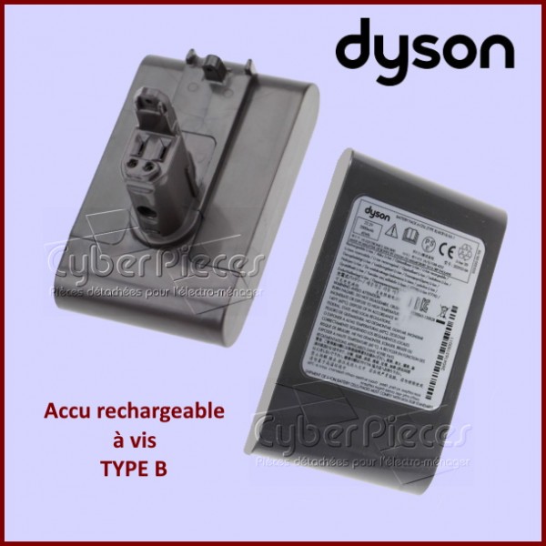 Batterie Dyson 96786104 TYPE B - Montage à Vis CYB-227988