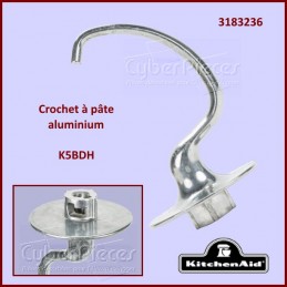 Crochet à pâte K5BDH aluminium Kitchenaid 3183236 CYB-074797