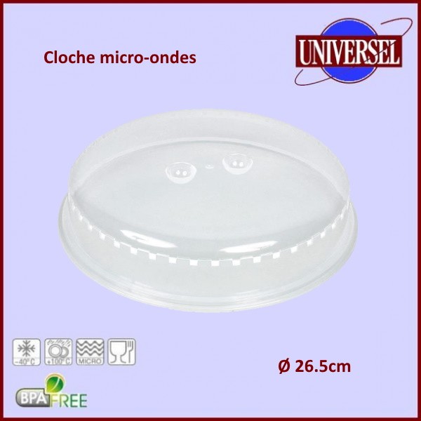 Cloche plate micro-ondes