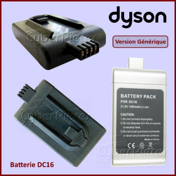 Batterie pour aspirateur Dyson DC16 21,6V 1500mAh Li-ion