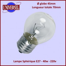 Ampoule E27-40W - 250V CYB-207980