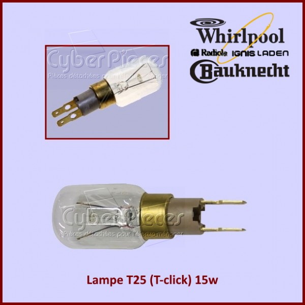 Ampoule Tclick T25 - 15w - 2 cosses CYB-013970