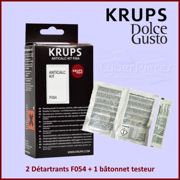 Detartrant KRUPS+ bâtonnet testeur YX103401 - Pièces cafetière