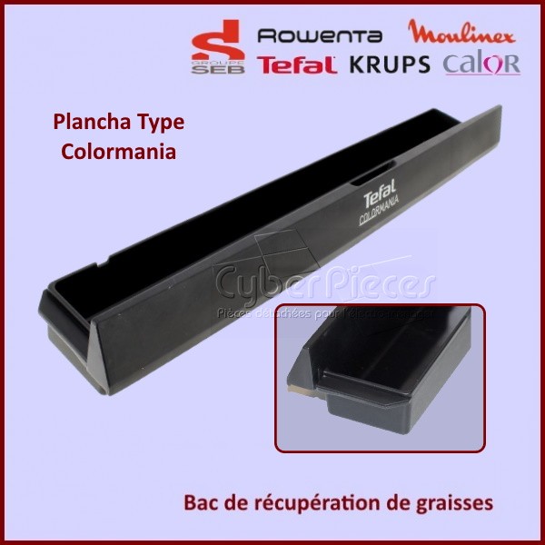 Bac à graisse Plancha Colormania Tefal TS-01040310 CYB-131308