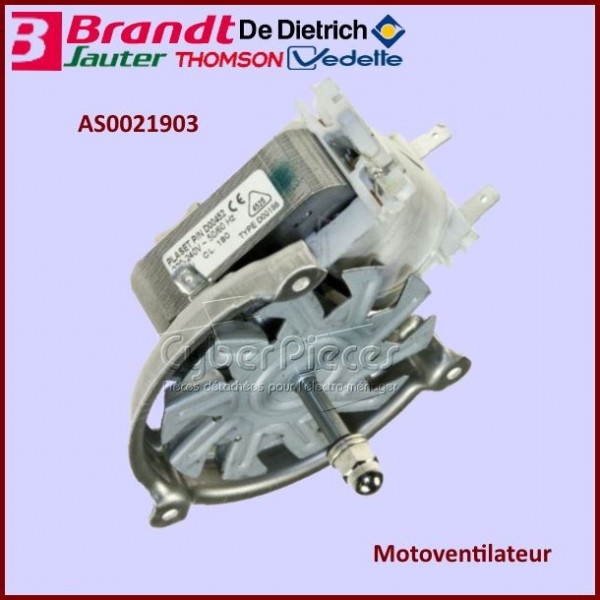 Motoventilateur D00452 Brandt AS0021903 CYB-087414
