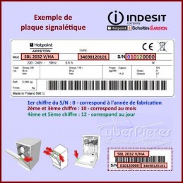 Interface à manette + Led Indesit C00264383 CYB-345446