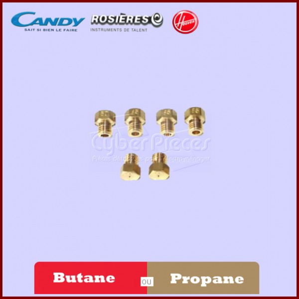 Jeu d'injecteurs Butane Propane Candy 49012642 CYB-087209