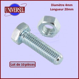 Kit visserie pour fixation résistance CYB-071208