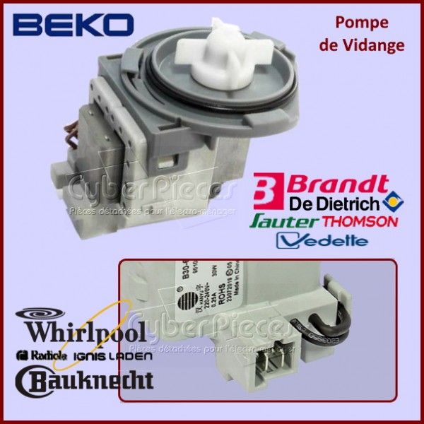 Pompe de Vidange Beko 1740300300 CYB-148252