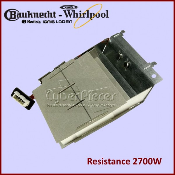 Resistance 2700W Whirlpool 481010573611 CYB-140669