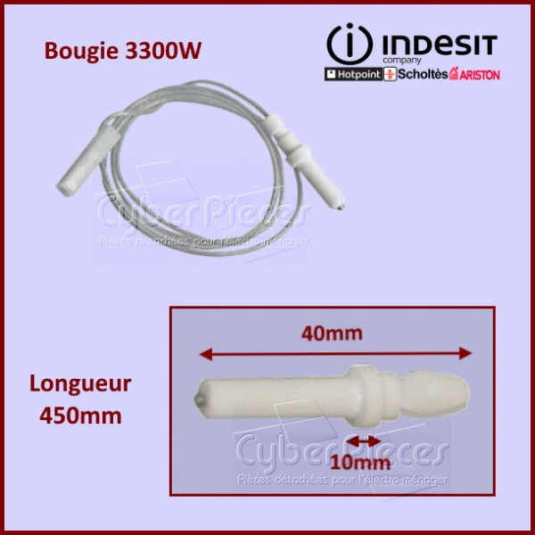 Bougie TC 3300W Indesit C00289848 CYB-178402