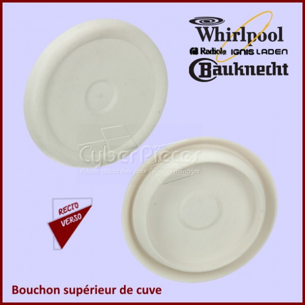 Bouchon supérieur de cuve Whirlpool 481246278998 CYB-013673