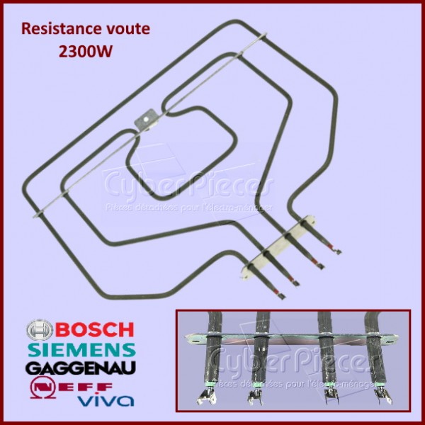 Résistance voute 2300W Bosch 00685021 CYB-322362