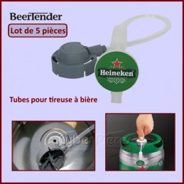 2 Tube de service Beertender tireuse machine pompe fut biere SEB KRUPS  Heineken