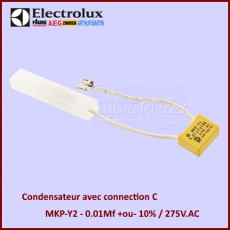 Condensateur avec connections C Electrolux 5617411029 CYB-217125