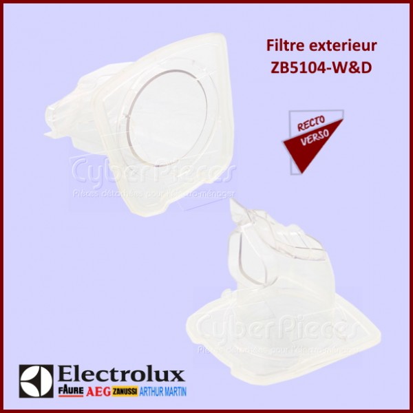 Filtre exterieur ZB5104-W&D Electrolux 4055251526 CYB-135627