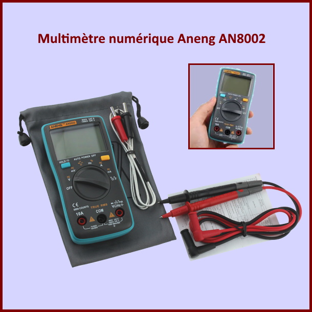 Multimètre numérique Aneng AN8002