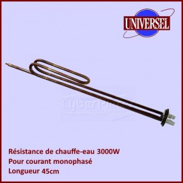 Resistance Chauffe Eau 3000W Mono 45cm CYB-044912