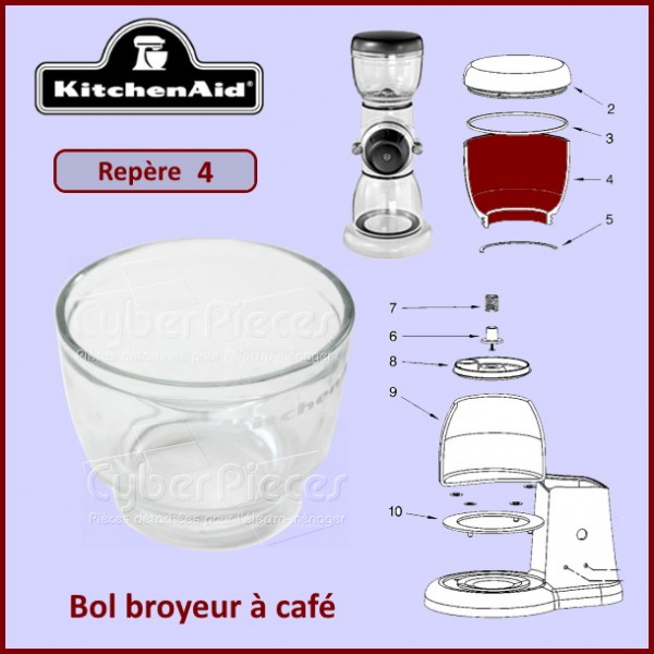 Bol broyeur à café Kitchenaid 4176730