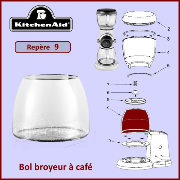 Bol broyeur à café Kitchenaid 4176728 CYB-375221