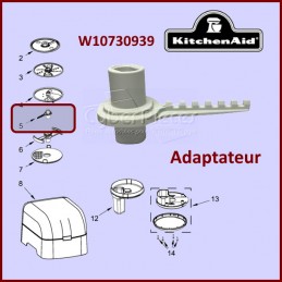 Adaptateur pour robot culinaire Kitchenaid W11736465 CYB-233118