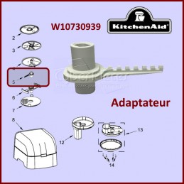 Adaptateur pour robot culinaire Kitchenaid W10730939 CYB-233118