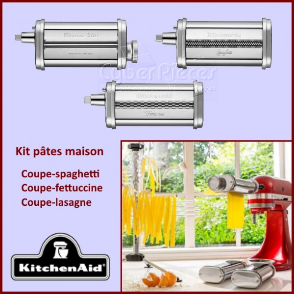 Kit complet pour pâtes maison Kitchenaid 5KSMPRA CYB-178310