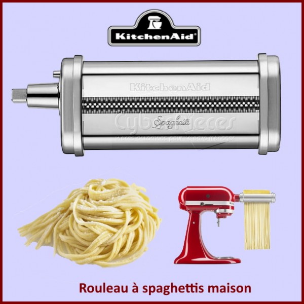 Rouleau à spaghettis maison Kitchenaid 5KSMPRA-S CYB-127363