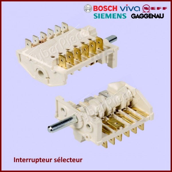 Interrupteur sélecteur Bosch 00161789 CYB-162111