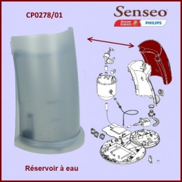 Reservoir CP0278/01 Senseo 422225961821 CYB-352437