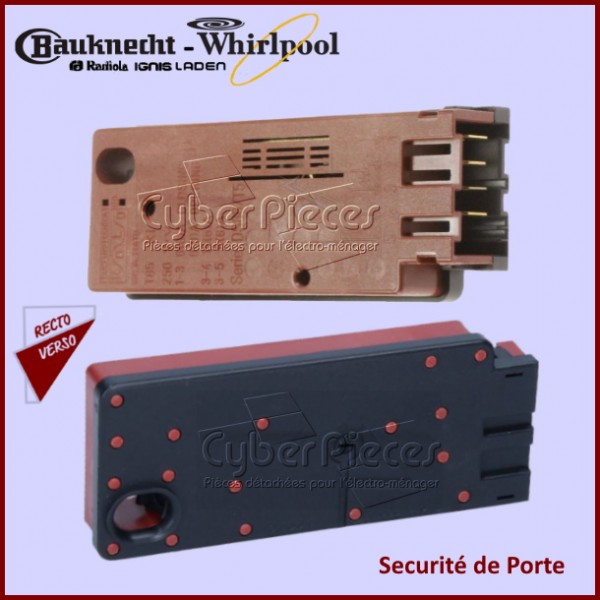 Sécurité de Porte Whirlpool 481927138144 CYB-006774