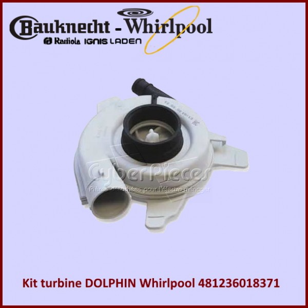 Kit turbine DOLPHIN Whirlpool 481236018371 CYB-008556