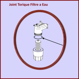 Joint du Filtre a Eau Candy Hoover 91406303 CYB-254335