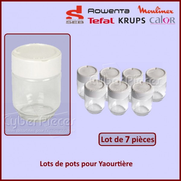 Egalement disponible le lot de 7 pots A14A03