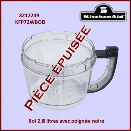 Bol 2,8l avec poignée noire...