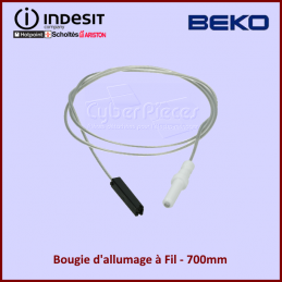 Bougie d'allumage à Fil 700mm Indesit C00052951 CYB-048392