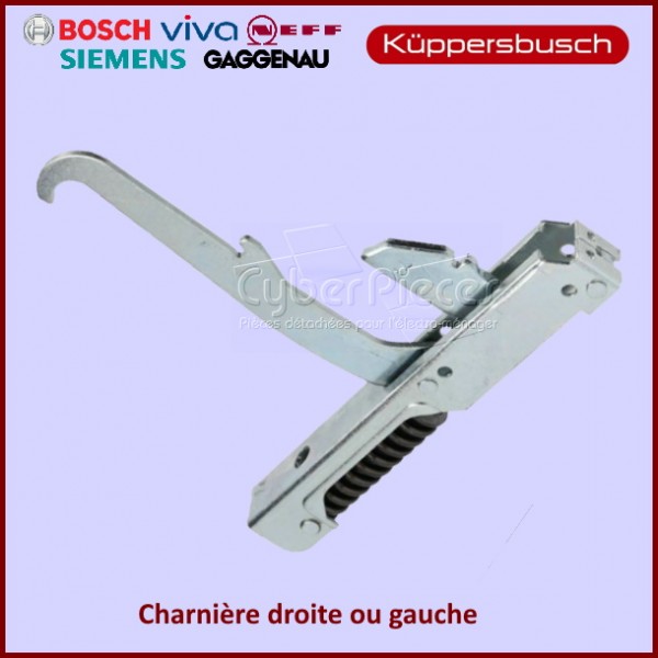 Charnière droite ou gauche Bosch 00492291 CYB-330480