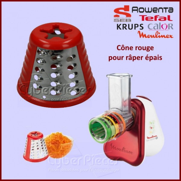 Cône à râper épais rouge Fresh Express SS-193076 CYB-417167