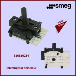 Interrupteur sélecteur de four Smeg 816810234 CYB-419239