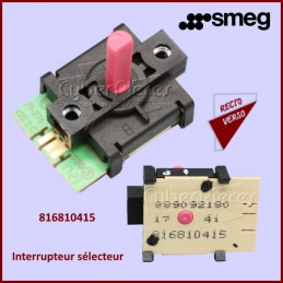 Interrupteur sélecteur de four Smeg 816810415 CYB-422079