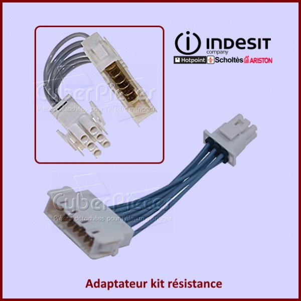 Adaptateur kit résistance Indesit C00268768 CYB-346641