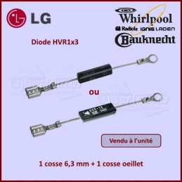 Diode doubles pour micro-ondes