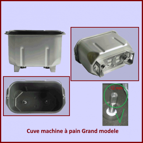 Cuve machine à pain Grand modele 28599 CYB-428347