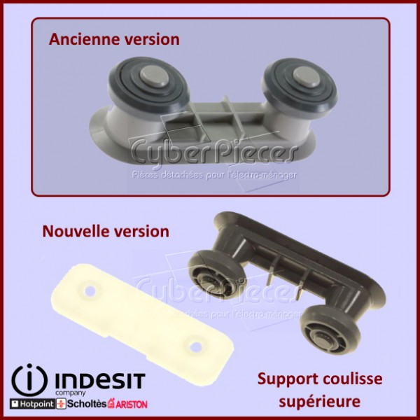Support coulisse supérieure Indesit C00627134 CYB-415705