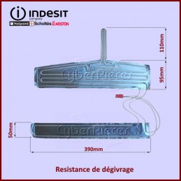 Resistance de dégivrage Indesit C00295062 CYB-209953