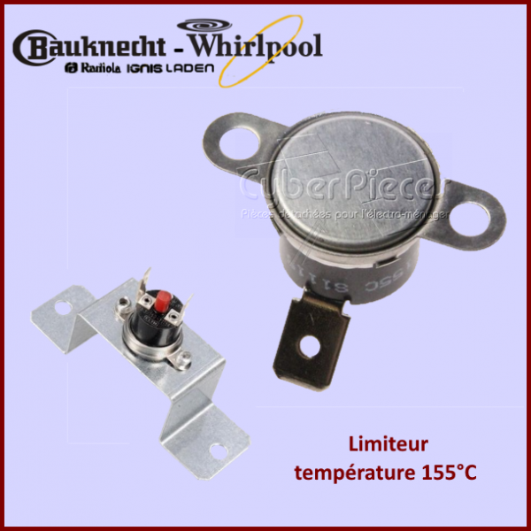 Limiteur température 155 degrés Whirlpool 481010490220 CYB-185523